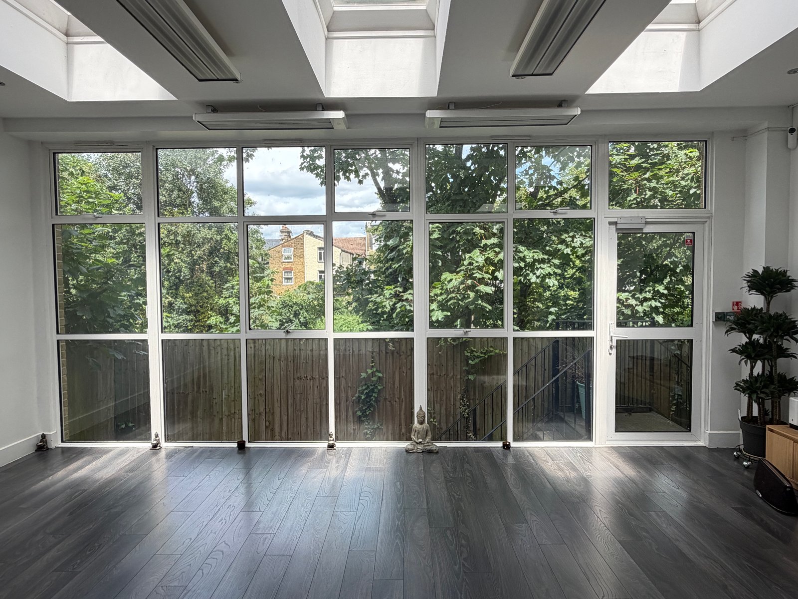 Phoenix Yoga's light-filled Heart studio in Putney