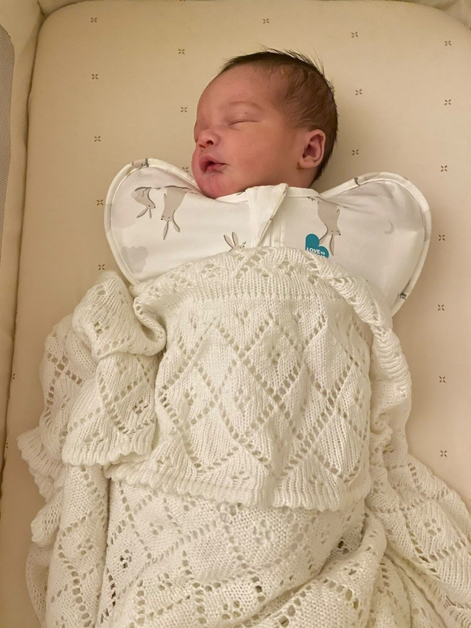 Katie's newborn baby