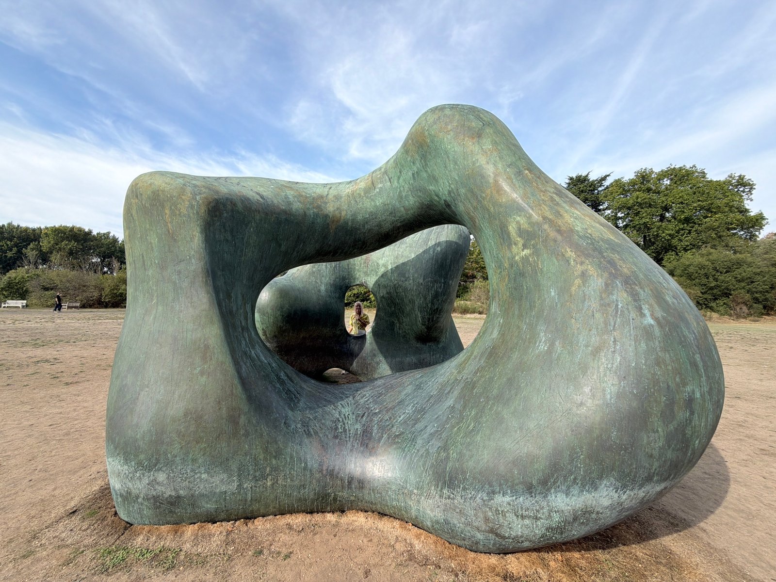 Henry Moore sculpture at Kew Gardens